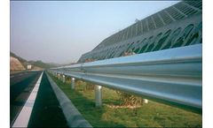 Huaway - Model W6x9 - Galvanised Highway Guardrail