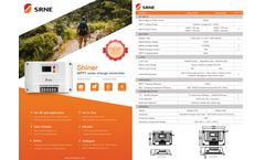 12V/24V MPPT Solar Charge Controller Supports Bluetooth Shiner 2410/2420 - Data Sheet