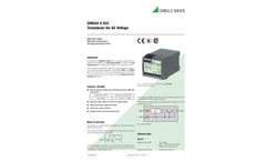 SINEAX U553 - Data Sheet