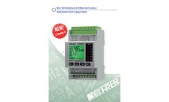 Combi 6 Type B Multi-Channel Earth Leakage Relay - Data Sheet