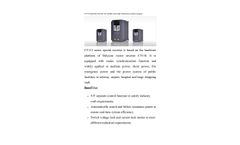 Dolycon - Model CT113 - 3 Phase Variable Frequency Drive for Middle and High Frequency Power Supply  - Manual
