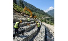 Mountain Engineering in Srinagar: A Case Study on Slope Stability Using Ocean Hexagonal Woven Double Twisted Gabion Boxes