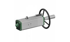 Gdv (Double Acting) Pneumatic Actuator With Integrated Manual Control