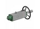 Gsv (Spring Return) Pneumatic Actuator With Integrated Manual Control