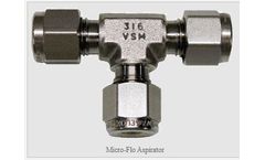 Jacobs - Micro-Flo Eductor: Ultra-Efficient, Low Flow Aspirator