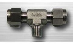 Jacobs Motiv-Air-Torr - Model ASP-520-S-4M2 - Tee Type Mini-Eductor (Venturi Eductor)