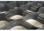 Bollison - Textured Perforated HDPE Honeycomb Driveway Gravel Grid Geocell