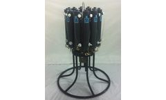 General Oceanics Rosette - Model M1018 Series - M101812500 - Mini Water Sampling System (Bottles Included), 12 Pos, 500ML
