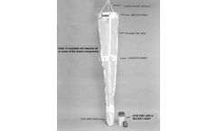 General Oceanics - Complete Plankton Net Assembly 30cm Dia. 3/1 Size