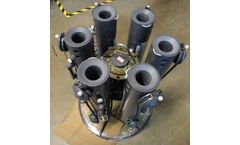 General Oceanics Rosette - Model MLW1018 - MLW180605 - Light Weight Water Sampler (Holds Six 5L Bottles), 5L