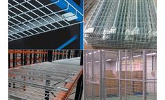Wire-Mesh-Deck Racking for Warehouse Storage