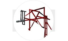 Model SPIRALO - Biogas Slow-moving Horizontal Paddle Agitator
