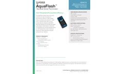 AquaFlash - Handheld Active Fluorometer - Datasheet