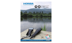 HORIBA - Model U-50 Series - Multiparameter Water Quality Checker Brochure