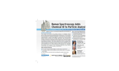 Raman Spectroscopy Adds Chemical ID to Particle Analysis