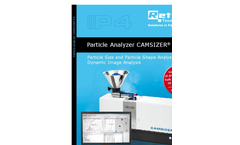 CAMSIZER Digital Image Processing Particle Size and Shape Analysis System Brochure