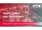 Masters Honor in Health, Safety and Environment Engineering (Informal Certificate Course)