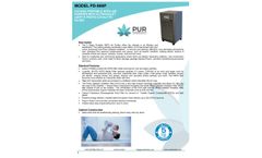  	Pur - Model PD-900-P - Portable Hepa Air Purifier with Ultravioletlight and Photo Catalytic Filter PARENT 	 - Brochure