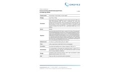 Croyez - Model His-SUMO tag, HEK293 - Human Coronavirus (NL63) Nucleocapsid Protein  - Brochure