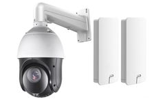Closewatch 360 Degree Farm Camera Kit with Long Range Wireless