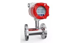 Supmea - Model SUP-LWGY Series - Flange Connection Turbine Flowmeter