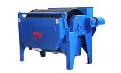 Erga WetMag - Model HI - Wet Magnetic Drum Separator