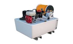 Reddick - 100 Gallon Fiberglass Space-Saver Sprayer