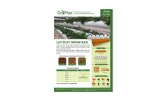 GroMax - Lay-Flat Closed Grow Bags - Brochure