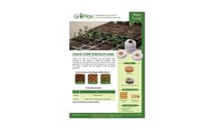 GroMax - Coco Discs & Plugs - Brochure