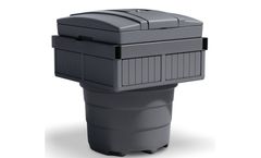 ECOLOXIA - Model 6,5 v3 / 5 000 L - Semi-buried Front-loading Containers