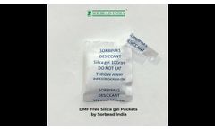 Silica Gel- Sorbipaks for Moisture Absorbers