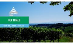 Anadiag Italia - GEP Trials with leaf wall area approach - Video