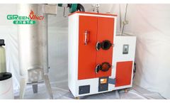 Greenvinci wood pellet steam generator wood fired steam generator - Video