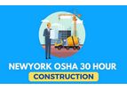 OSHA New York 30-Hour Construction Training