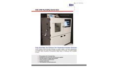 RH Systems - Model CGS-240 - Humidity Generator Brochure