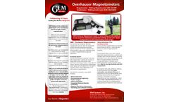 Rugged Overhauser Magnetometer - GSM-19 - Brochure