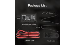 Usb Charger Sae To Usb Adapter Type C and Quick Charge Usb 3.0 with Voltmeter