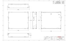 RESH - Model R-1901-00-00 - 2 RU Rack Mount Enclosure Datasheet
