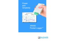Pace Scientific - Model XR450 - Data Logger Datasheet