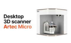 Professional ultra-high-precision industrial desktop 3D scanner - Video