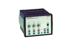 PHYWE Power supply, regulated DC: 0...12 V, 0,5 A; 0...650 V, 50 mA / AC: 6,3 V, 2 A