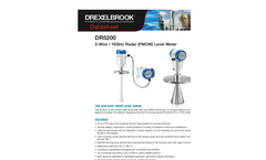 Drexelbrook - Model VeriGAP - Ultrasonic Level Sensor - Brochure