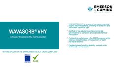 WAVASORBR VHY Hypbrid Pyramidal Absorber - Data Sheet