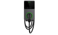 MaxiCharger - Model 50A - AC Hardwired EV Charger with In-Body Holster