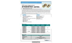 Spectronic - Digital output Cooled CCD Cameras Brochure