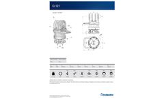 Indexator - Model G 121 - Rotator for Forwarders, Timber Trucks and Material Handling Datasheet