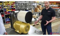 RBX 250 High Efficiency Centrifugal Blower | Republic Manufacturing - Video