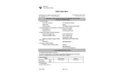 Dental Technologies - Model Alpha III Nano - Light Cure Nano-Hybrid Composite - SDS