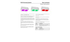 Rosa Luminaires - Datasheet
