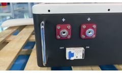10kwh 51.2v 200Ah Wall mount LiFePo4 lithium battery LFP storage system - Video